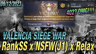 SIEGE WAR | RankSS, NSFW(J1), Relax | Black Desert Mobile