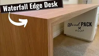 Overcoming Failure // Desk With Waterfall Edge