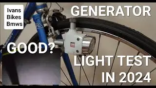 The Japanese Sanyo 6V / 3W Bike Dynamo /  GENERATOR LIGHT Test In 2024 | Still GOOD? | 4K