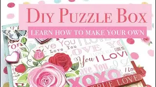 Valentine's Day Puzzle Box! Learn how to make your own ❤️
