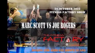 BOXING: 29 October 2022 Fitness Factory: Marc Scott vs Joe Rogers