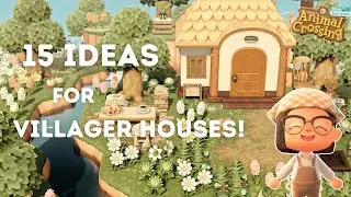 15 Ideas for Villager Houses | Animal Crossing New Horizons