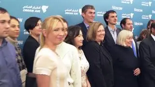 Oman Air press conference, Moscow, October 31, 2018