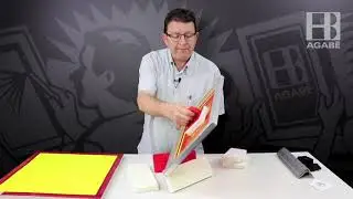 Esponjas Agabê para limpeza de telas serigráficas