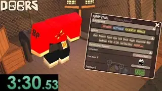Doors admin panel speedrun (next room) 