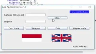 Aplikasi Terjemahan Sederhana (Java + MySQL) Tanpa Source Code