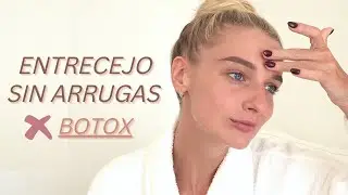 *ELIMINA LAS ARRUGAS MARCADAS DEL ENTRECEJO* en 7 minutos // Masaje facial con ejercicios fáciles