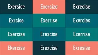 Action Verbs Spelling Test | Learn English