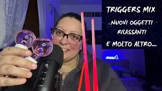 ASMR TRIGGER MIX E TANTI BRIVIDI ASSICURATI ☺️