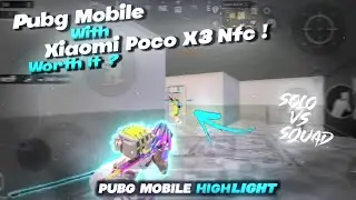 Xiaomi Poco X3 Nfc PUBG MOBILE Test 4/5 Fingers Claw + Full Gyro | Pubg Mobile Highlights