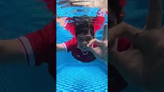 Pertama Kalinya Test Go Pro Hero12 di Kolam #shorts