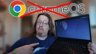 I Turned This Cheap Samsung Chromebook into a Linux Laptop!
