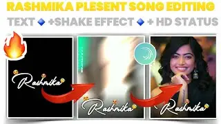 rashmika status editing|rashmika status editing alight motion|rashmika birthday status editing