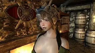 Helmets With Hair ver.3.0 New Additions (Skyrim Mods)