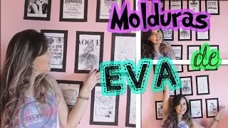 COMO FAZER CENÁRIO PARA VÍDEOS #1 | PAREDE DE QUADRINHOS DE EVA