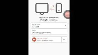 Rootsuz android telefonun ekran videosu çekme (No root Pulling a video of the phone's display)