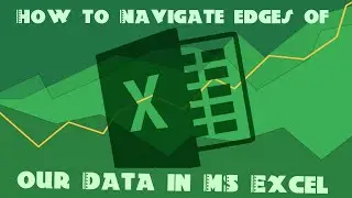 How to Navigate edges of our data in excel #excel #tutorial #9