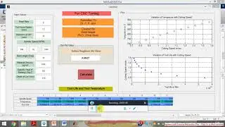 CNC Turning, tool wear prediction in matlab