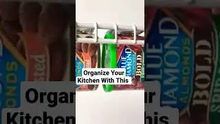 Get Your Kitchen Organized in Minutes! #HomeHack #organize #ytshorts