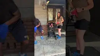 Baby likes drama as much as we do 😂 #familyonthemap #funny #family #drama #nosey #noseyneighbor