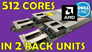 How 512 Cores of AMD Render fits in 2 Rack Units - No it's not the Threadripper, its the EPYC!!
