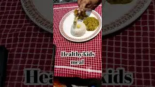 Healthy Indian kids lunch 