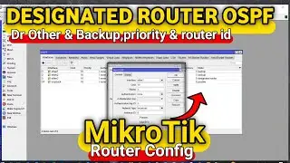 Tutorial OSPF: Mengatur Designated Router (DR/BDR) dengan Priority & Router ID | Cisco