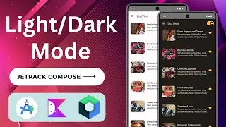Customized Light & Dark Themes in Jetpack Compose | Jetpack Compose Tutorial | #jetpackcompose