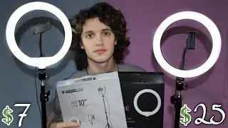 EXPENSIVE vs. CHEAP ring lights. Is it worth spending more?