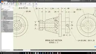 Create a Breakout Section view.