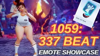 [PSO2 NGS] 1059: 337 Beat - Emote Lobby Action - 1059「三三七拍子」