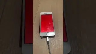 iPhone 5s red screen