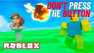 Don't Press The Button #roblox