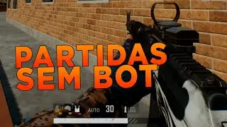 JOGUEI SEM BOTS NO PUBG LITE!!