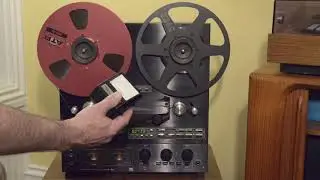 TEAC X-1000R Auto Reverse Reel to Reel - Full Demo