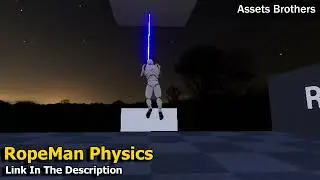 Demonstraction : Ropeman Physics For Unreal Engine