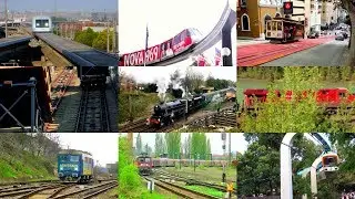 Railway Vehicles for Children with videos: Subways and Trains