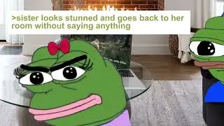 Anon's sister returns home with a random guy