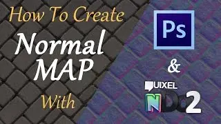 Create a Normal Map with photoshop and nDo2