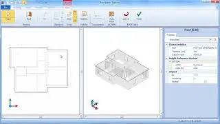 Edificius Tutorial - Defining the Roof top footprint - ACCA software