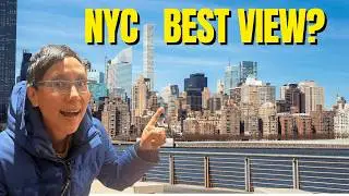 Gantry Plaza State Park Walk | Queens NYC Waterfront & Manhattan Skyline Views