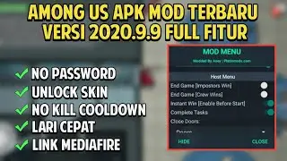 AMONG US APK MOD TERBARU VERSI 2020.9.9 FULL UNLOCK TERBARU | NO PASSWORD