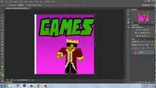 How to create a Professional Profile Picture(Photoshop CS6) (Minecraft) HD