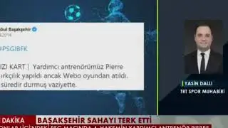 Başakşehir'e Irkçılık Yapıldı Sahayı Terk Etti!(PSG-İBFK)