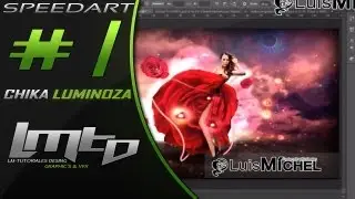 Photoshop CS6: Composicion Chika luminosa!' Speed Art' (2)