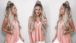 MINI BUN HAIR TUTORIAL | LAURA BEVERLIN