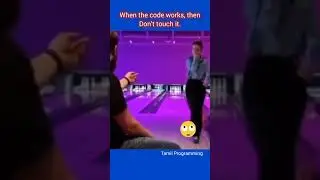 If Code works,don't touch it ❌
