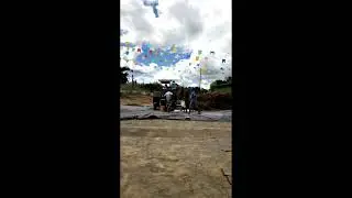 BATENDO FEIJÃO MULATINHO NA BATEDEIRA