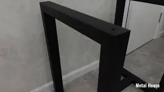 Подстолье из профильной трубы в стиле Loft