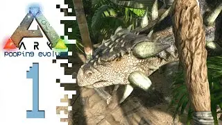 ARK: Survival Evolved - EP01 - Here We Go Again! (Pooping Evolved)